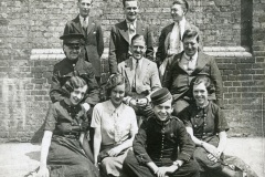 Everyman Staff Jim Fairfax Jones in centre 1930s