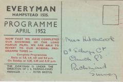 Everyman-programme-April-1952-Front