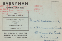 Everyman-programme-April-1953-Front