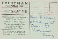 Everyman-programme-July-1951-Front