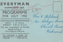 Everyman-programme-July-1953-Front